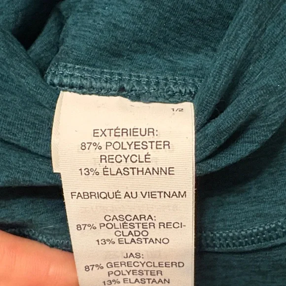 Vuori Teal Leggings - Picture 4 of 7